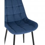 Chair Flex velor blue