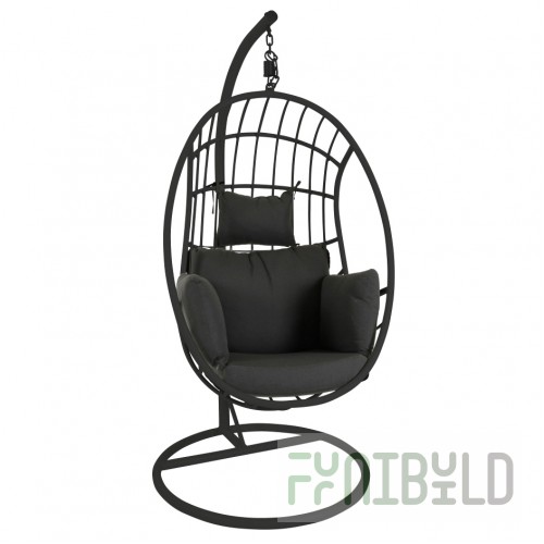 Hanging chair Palo black
