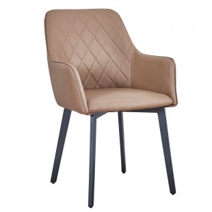 Chair Prime eco-leather brown
