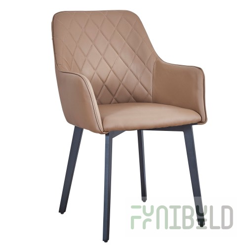 Chair Prime eco-leather brown