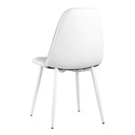 Chair Taylor eco-leather white Chair Taylor eco-leather white