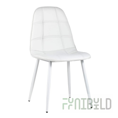 Chair Taylor eco-leather white