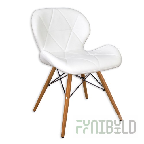 Eames DSW DEEP chair, dark legs