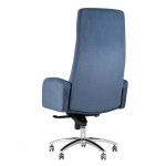 Executive chair Lester microvelour dark blue
