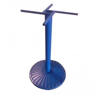 Cast iron table base 1010 blue