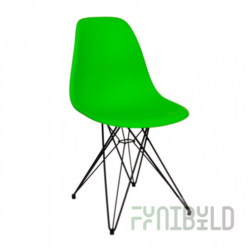 Eames M chair green