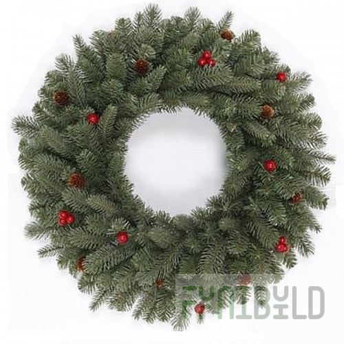 Decorative wreath Red