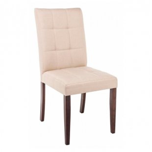 Chair Madina dark walnut/cream