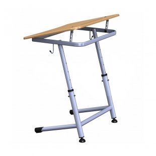 Adjustable desk with tilt angle of the tabletop K1