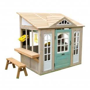 Play Country House with Kitchen with Garden Tools