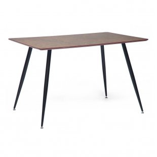 Table Darwin black/brown marble