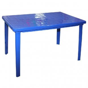 Rectangular table Ostby blue