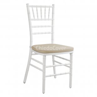 Cushion 3 cm for Chiavari chair beige velor
