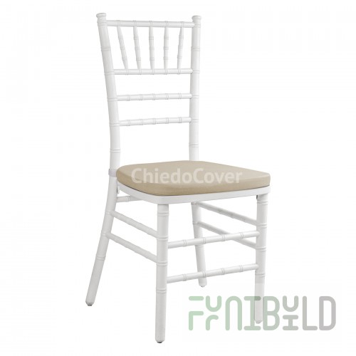 Cushion 3 cm for Chiavari chair beige velor