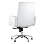 Executive chair Lanset microvelour light gray