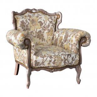 Armchair Cabriolet flowers
