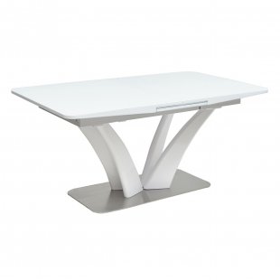 Freya table, white gloss