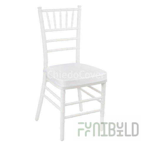 Cushion 01 for Chiavari chair, 5cm, white