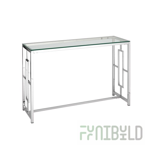 Brooklyn Console Table 120 x 40 Silver