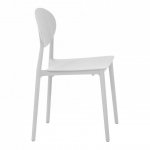 Chair plastic Toby white
