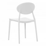 Chair plastic Toby white