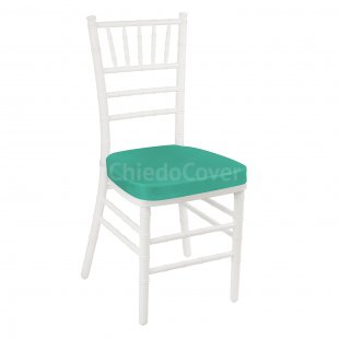 Cushion 01 for Chiavari chair, 5cm, turquoise
