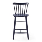 Tucker bar stool, graphite wood