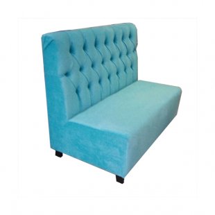Sofa with carriage coupler