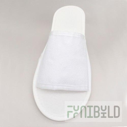Terry slippers, open