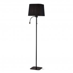 Floor lamp Farel black