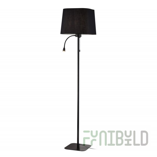 Floor lamp Farel black