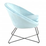 Columbia chair dusty blue
