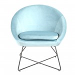 Columbia chair dusty blue