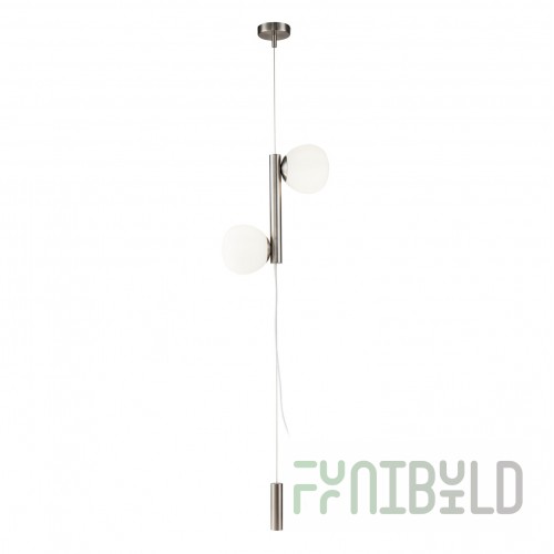 Floor lamp Erich silver