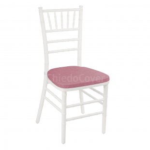 Cushion 01 for Chiavari chair, 3cm, pink