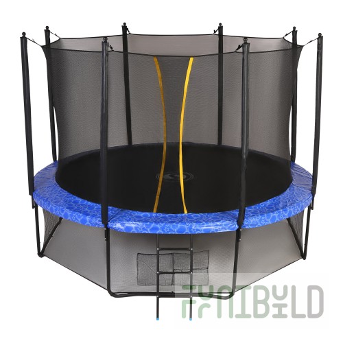 Frame trampoline with internal net Swollen Classic 427 cm