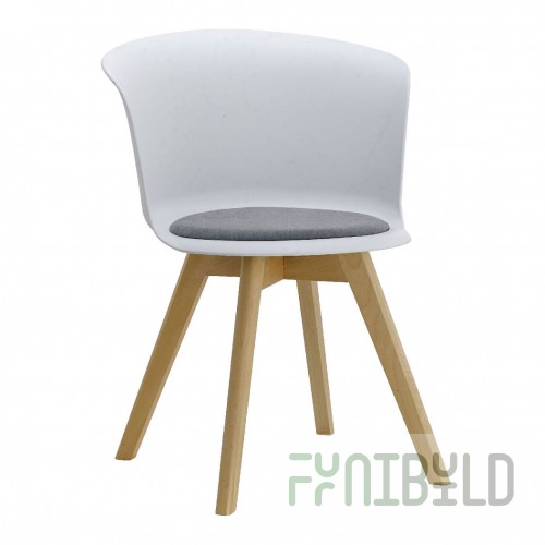 Tulip chair white