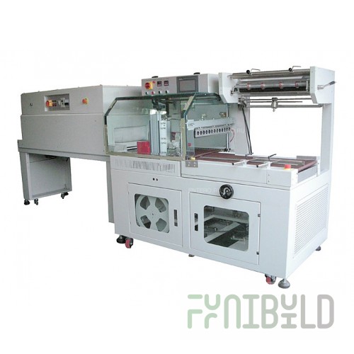 Hualian BSF-5545LE Sealing and Cutting Machine + BS-4525L Shrink Tunnel