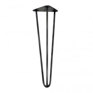 Triple reinforced hairpin leg 50 cm