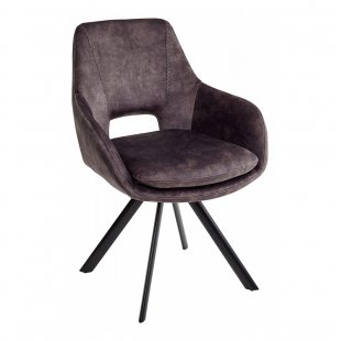 Flood chair dark grey