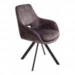 Flood chair dark grey