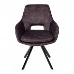 Flood chair dark grey