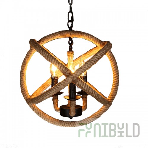 Pendant lamp Loft Hawser by Romatti
