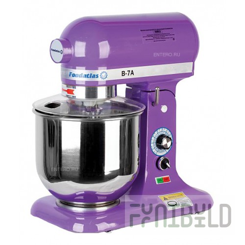 Planetary mixer Foodatlas B-7A Eco purple
