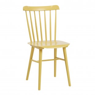 Tucker chair, beige wood