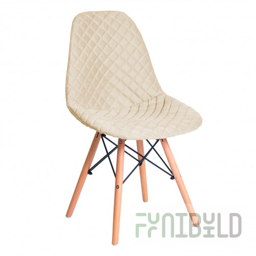 E07 cover for Eames chair, beige