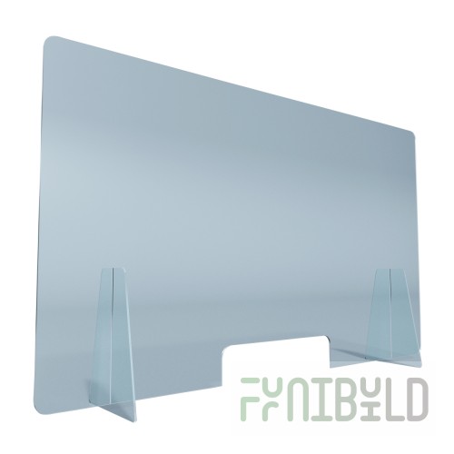 Desktop protective screen 800x800