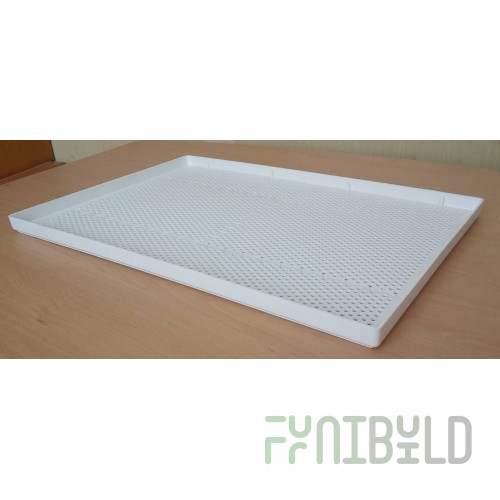 Tray for drying fruits, vegetables, mushrooms and berries