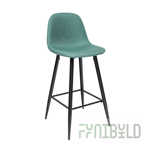 Bar stool Valencia, green