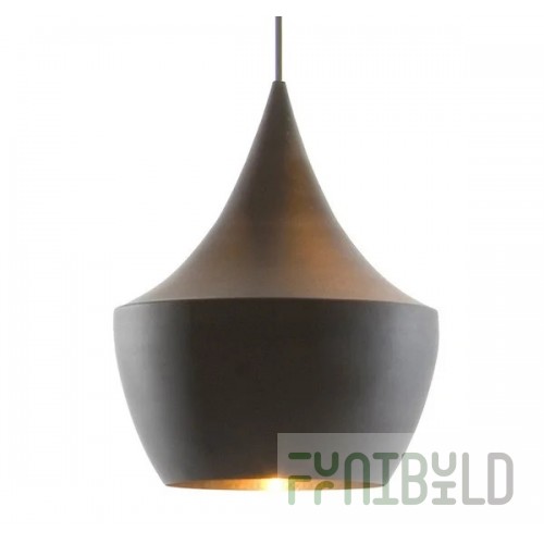 Pendant lamp Beat Light Fat By Romatti black